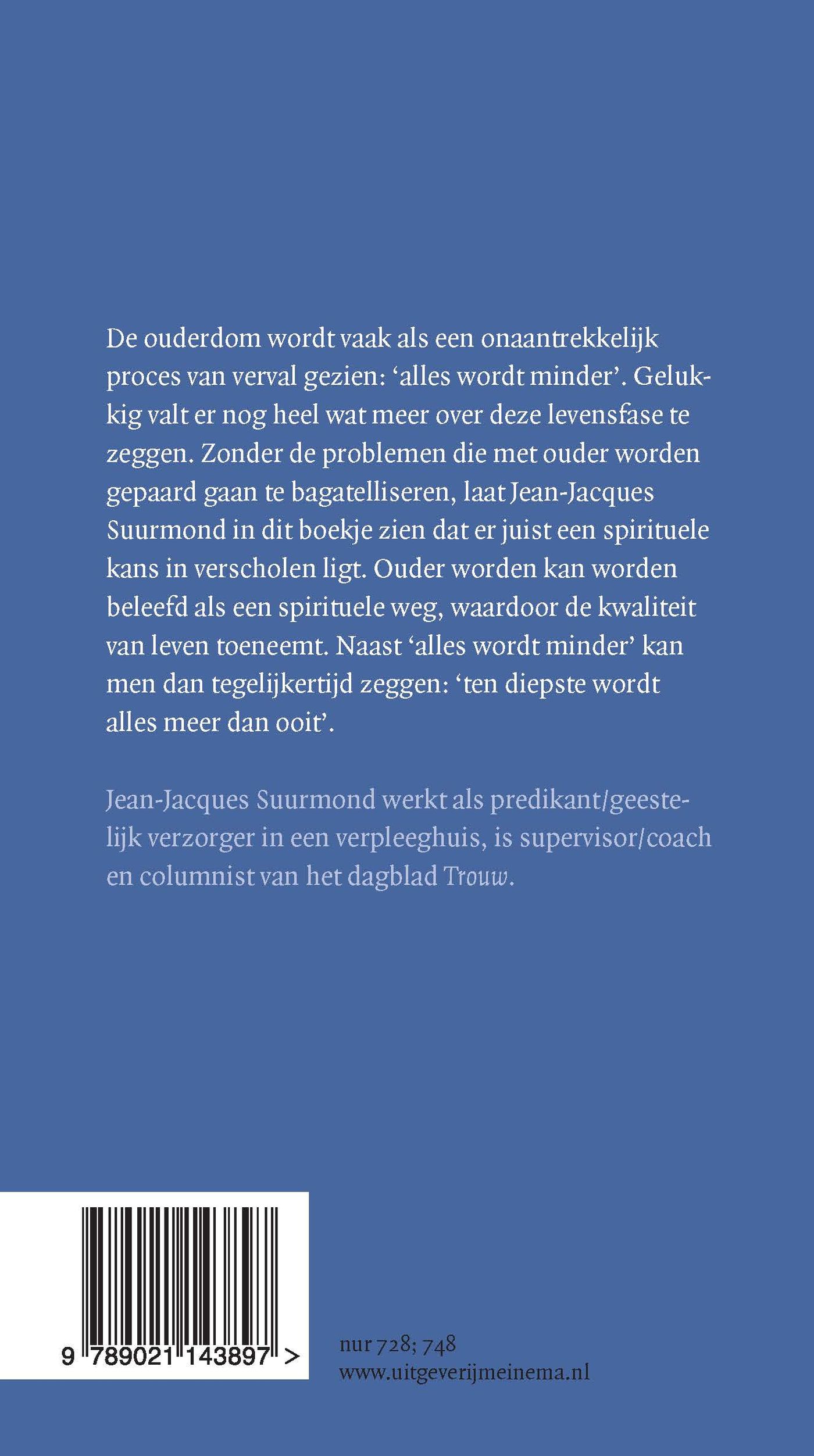 Achterkant van Meer geluk dan grijsheid