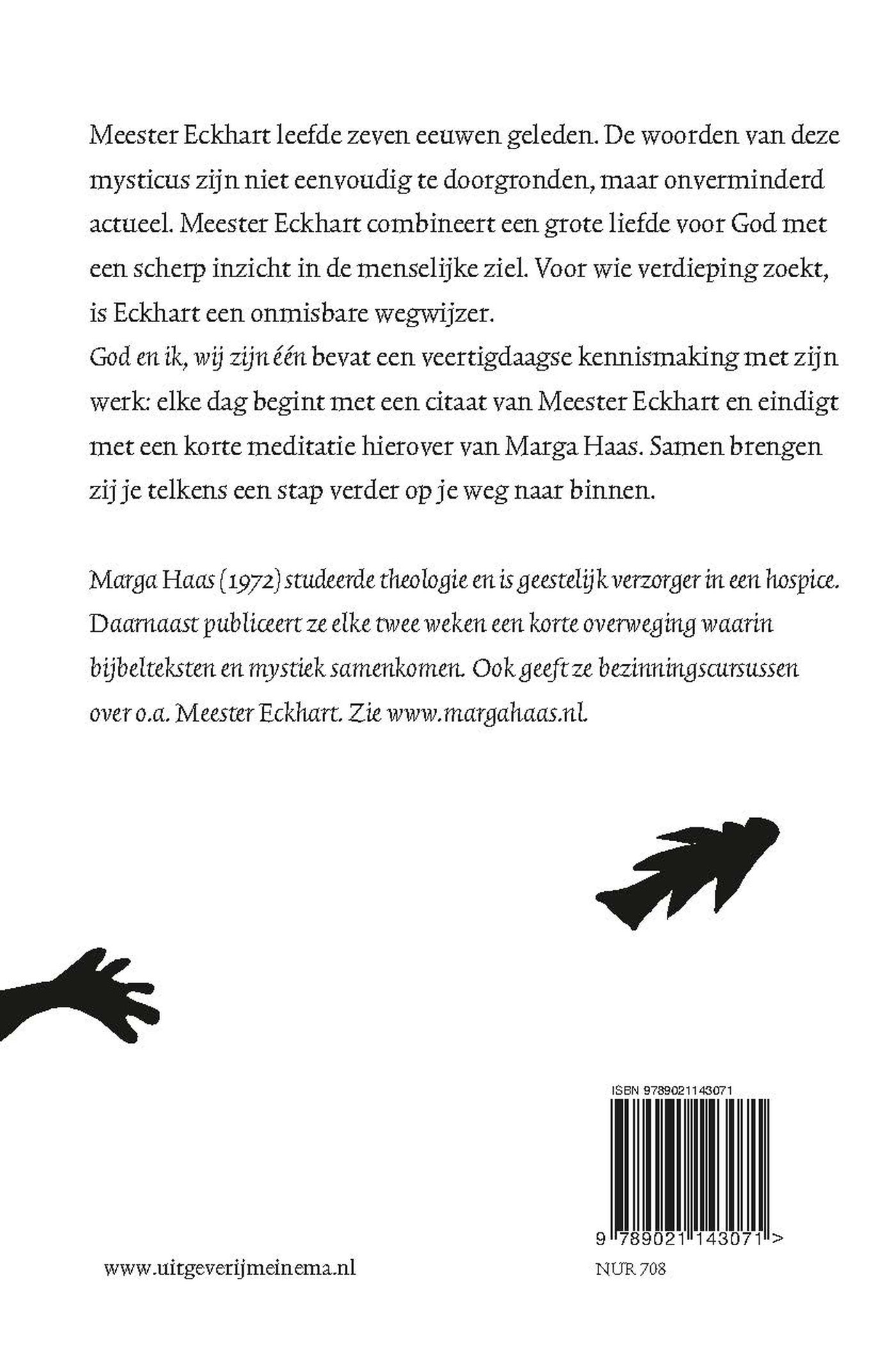 Achterkant van God en ik, wij zijn één