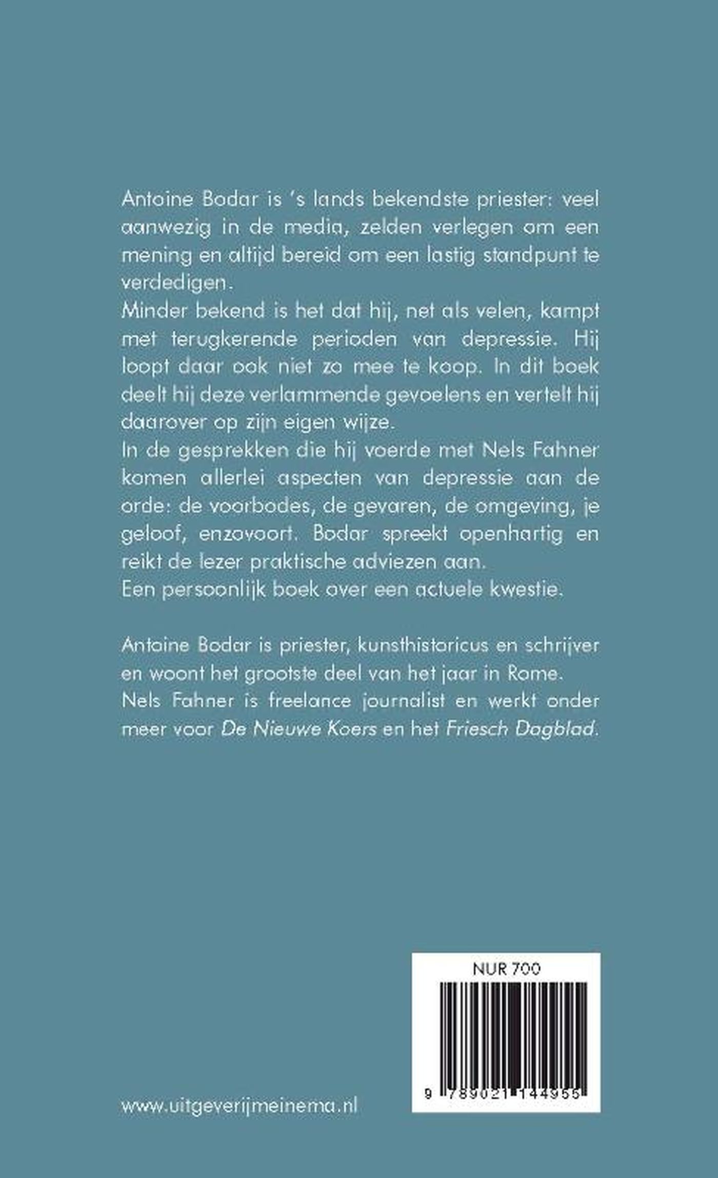 Achterkant van Droef gemoed