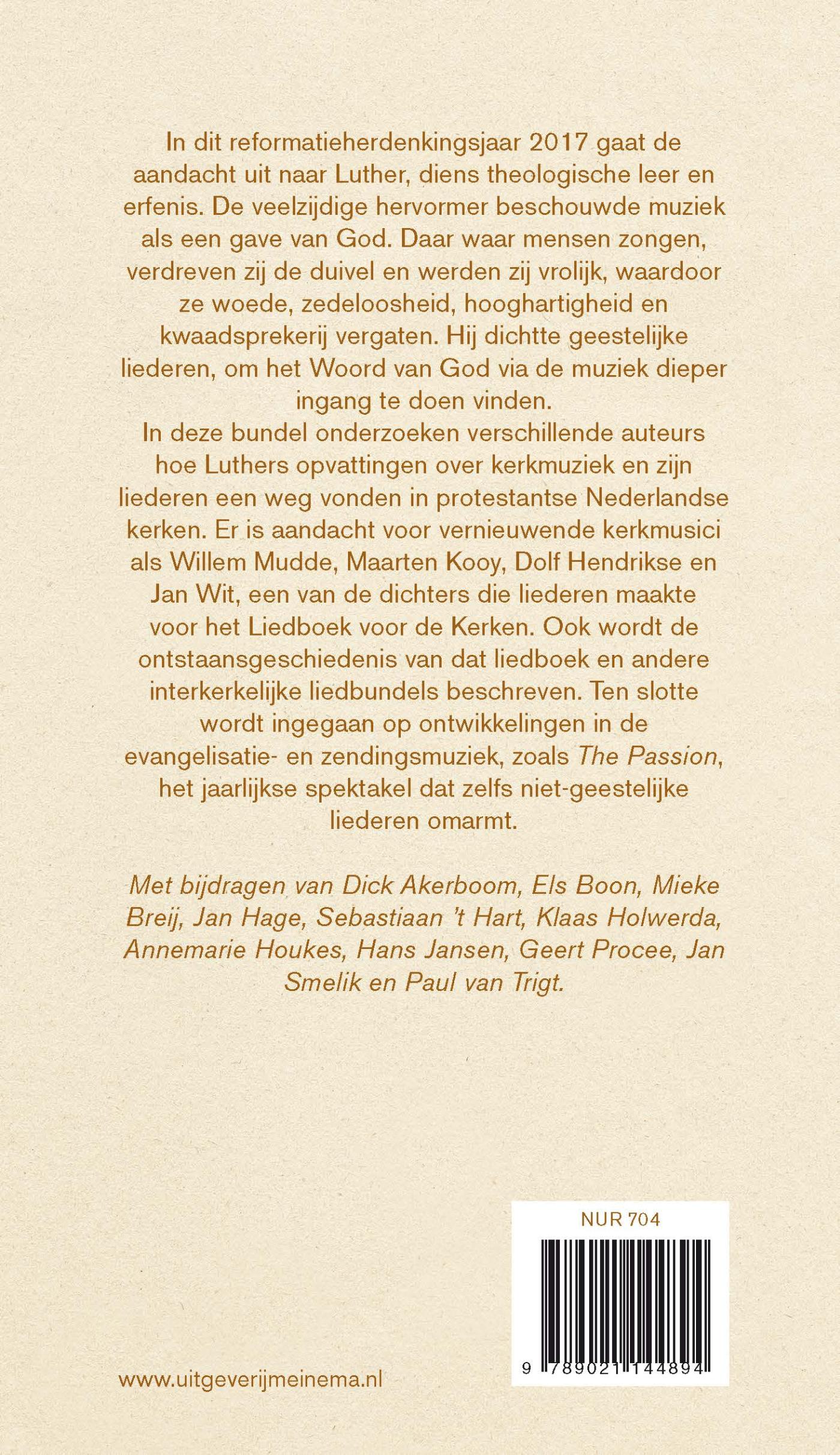 Achterkant van Een door God geschonken gave