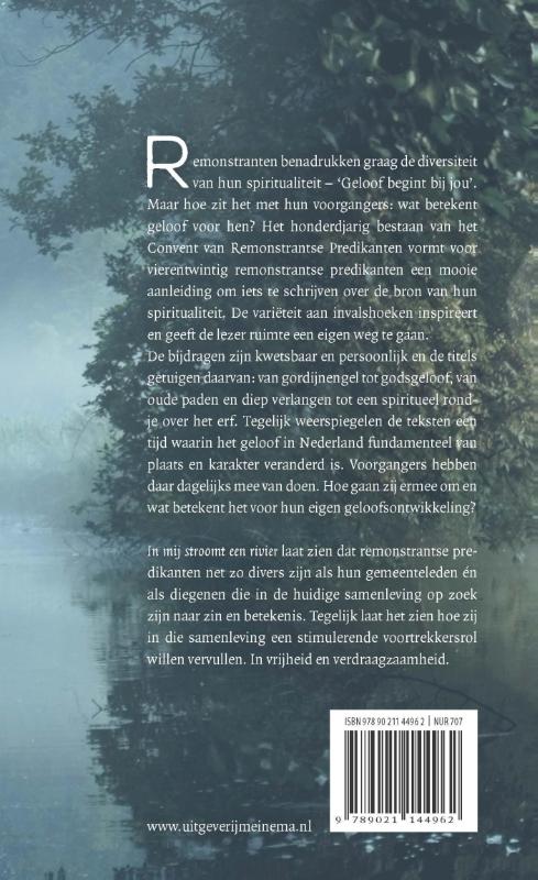 Achterkant van In mij stroomt een rivier