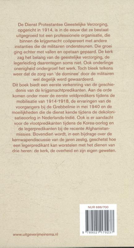 Achterkant van Met het woord onder de wapenen