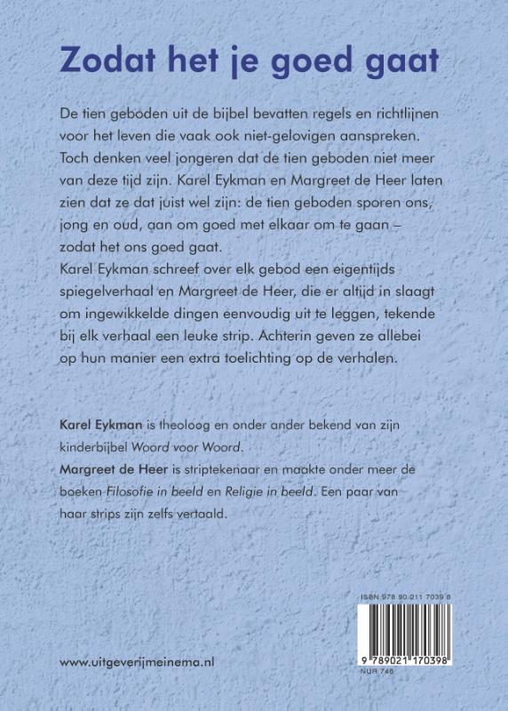Achterkant van Zodat het je goed gaat