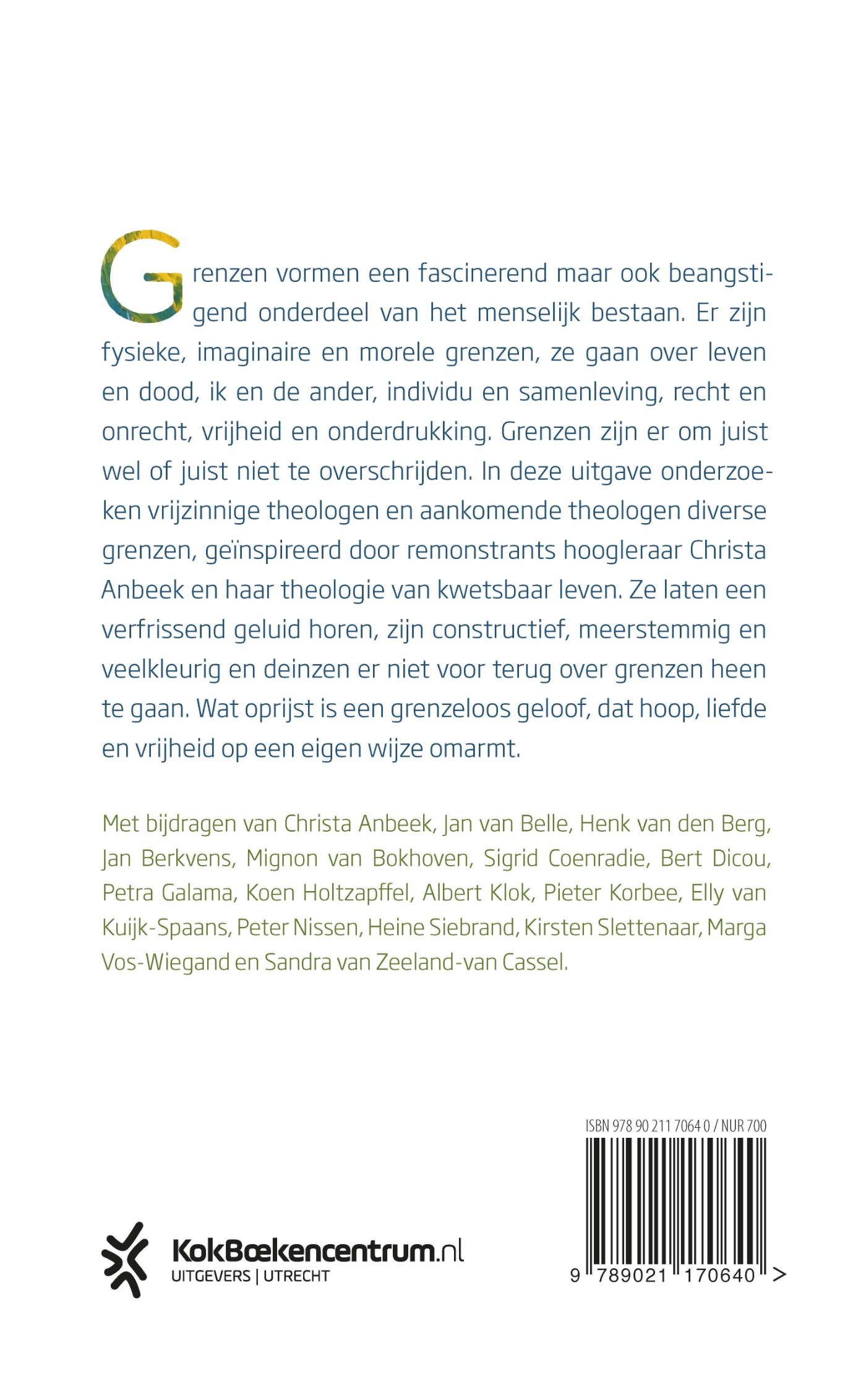 Achterkant van Spelen met grenzen