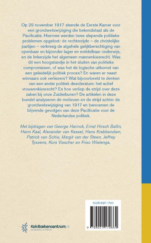 Achterkant van Een christelijk-liberale synthese