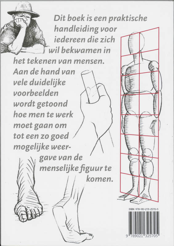 Achterkant van Hoe teken ik mensen
