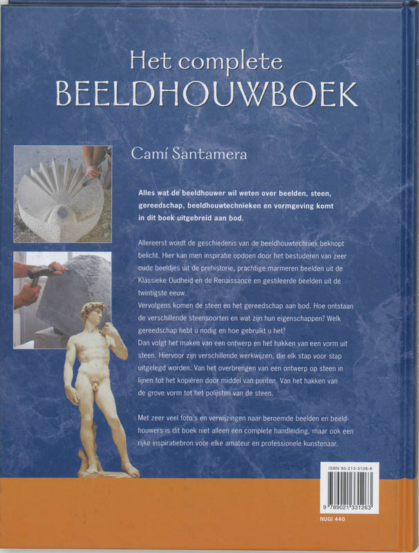 Achterkant van Het complete beeldhouwboek