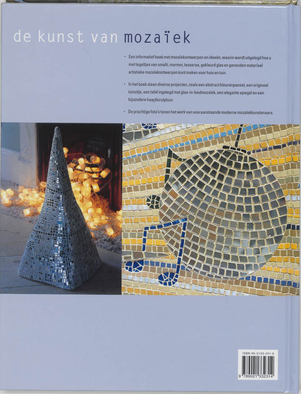 Achterkant van De kunst van mozaiek