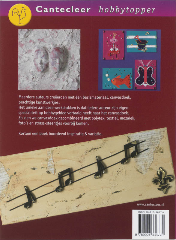 Achterkant van Van canvasdoek tot kunst