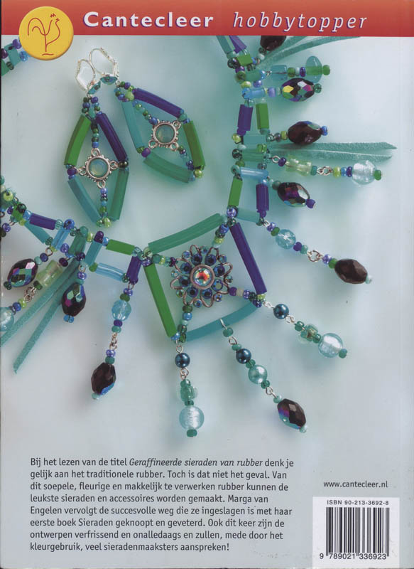 Achterkant van Geraffineerde sieraden van rubber