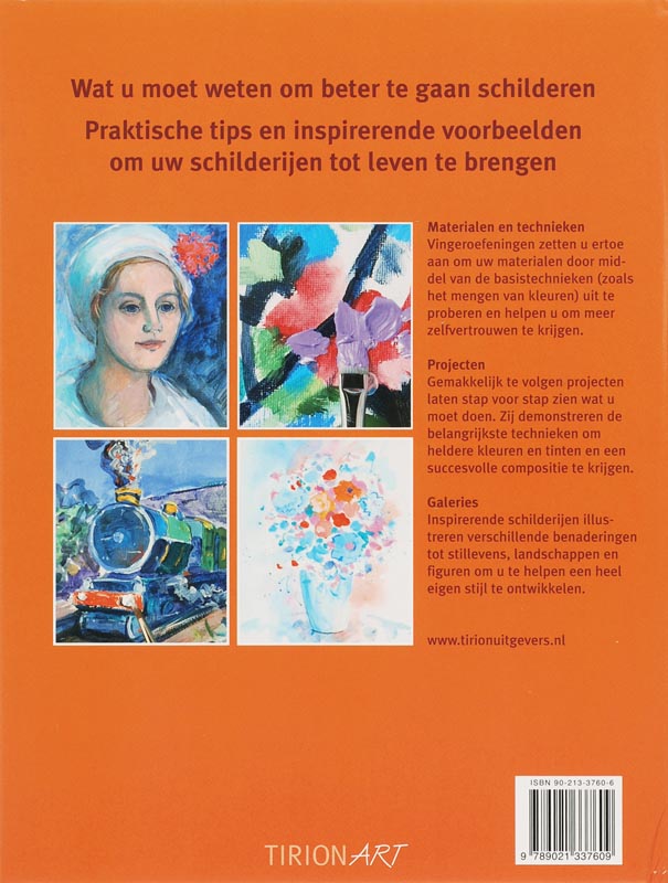 Achterkant van Basic Acryl