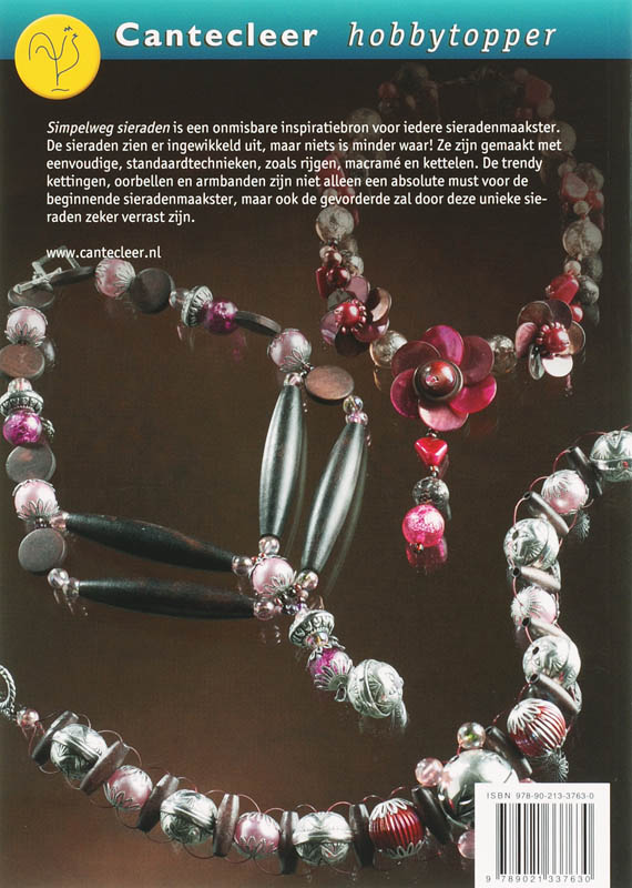 Achterkant van Simpelweg sieraden