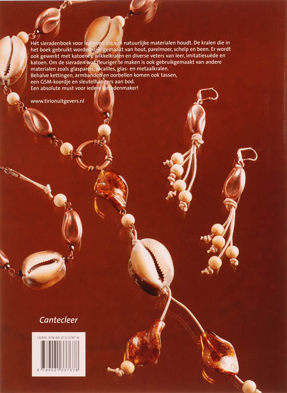 Achterkant van Sieraden natuurlijk mooi