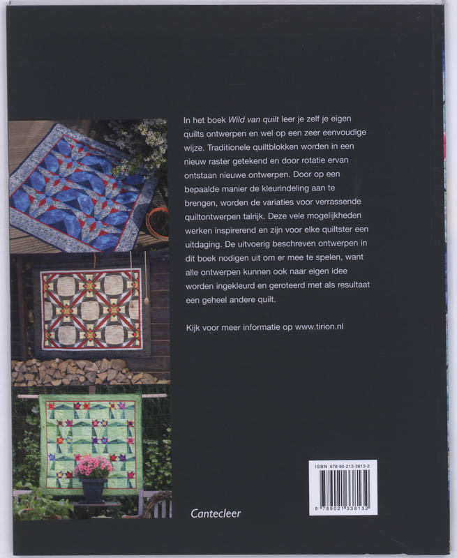 Achterkant van Wild van quilt