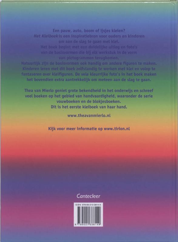 Achterkant van Het kleiboek