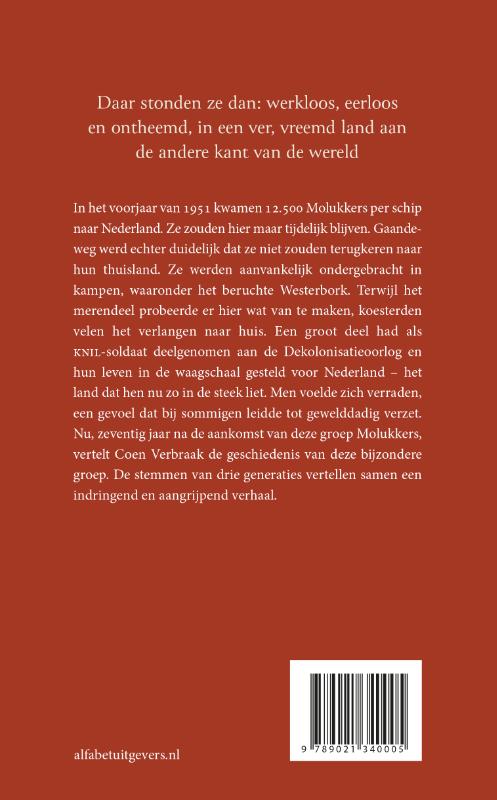 Achterkant van De Molukkers