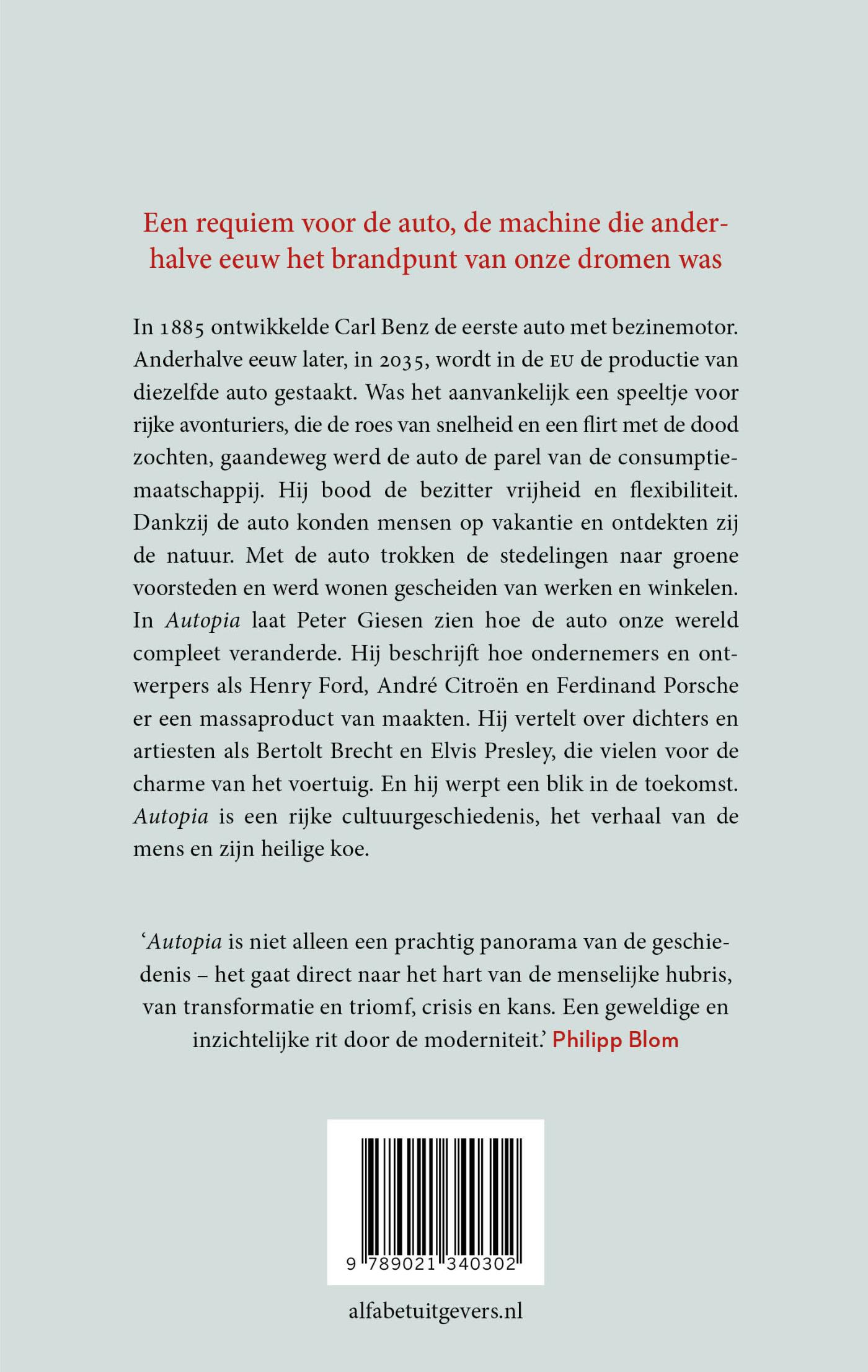 Achterkant van Autopia