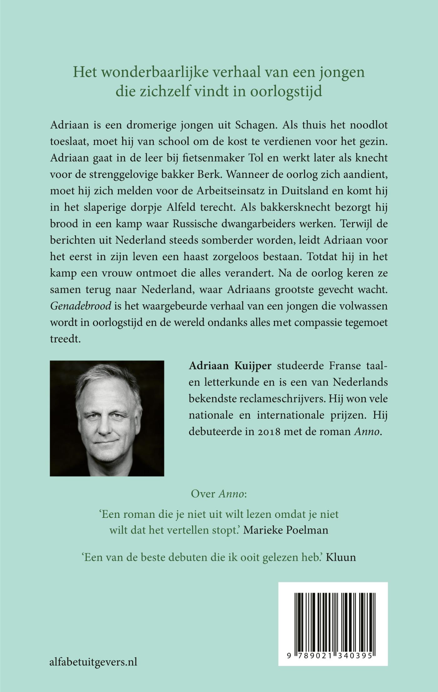 Achterkant van Genadebrood