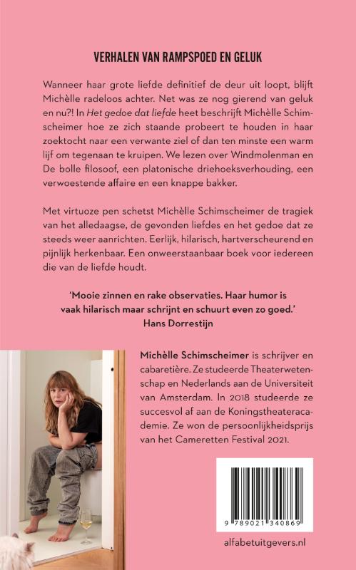 Achterkant van Het gedoe dat liefde heet