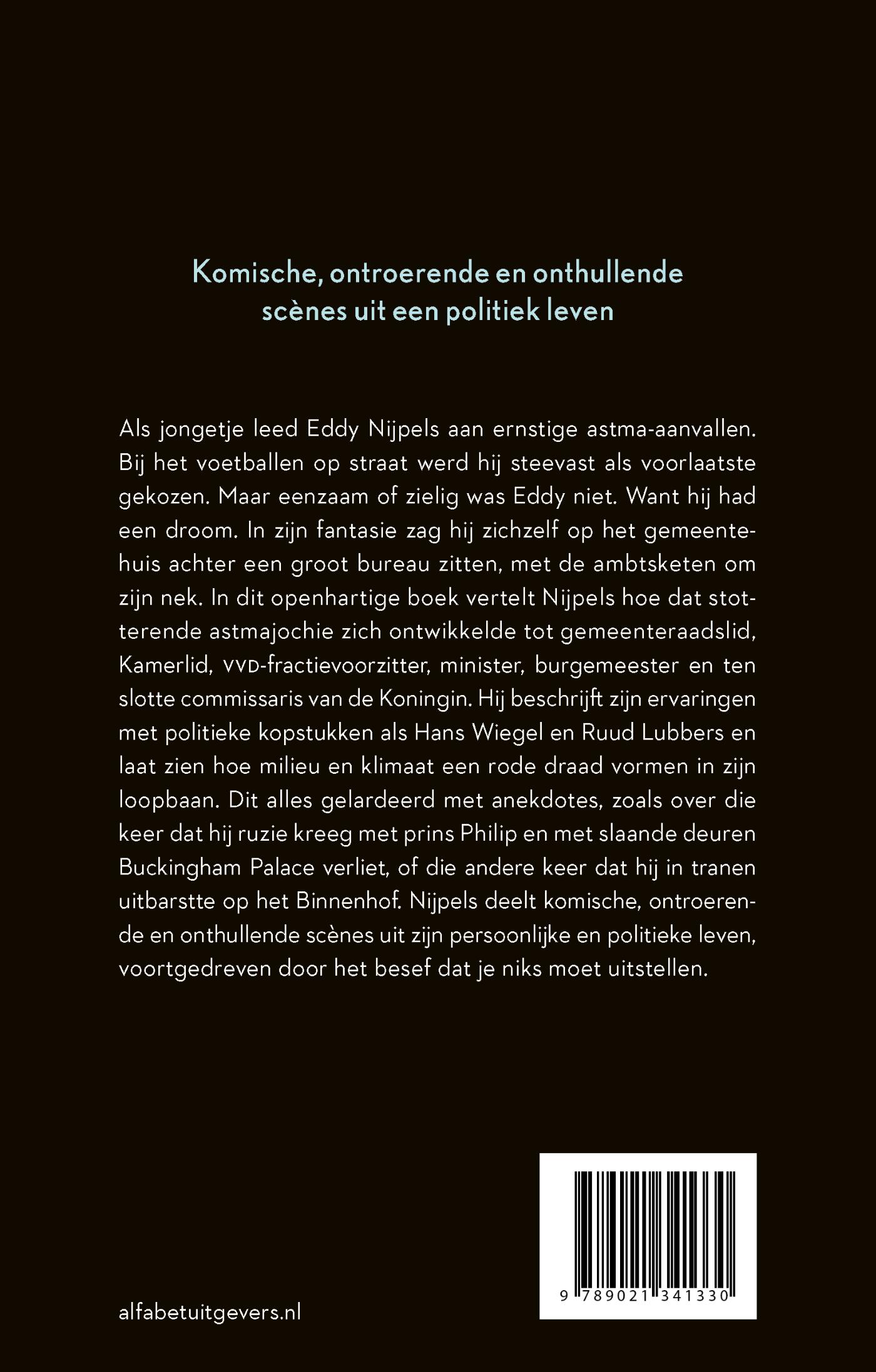 Achterkant van Nooit wachten op later