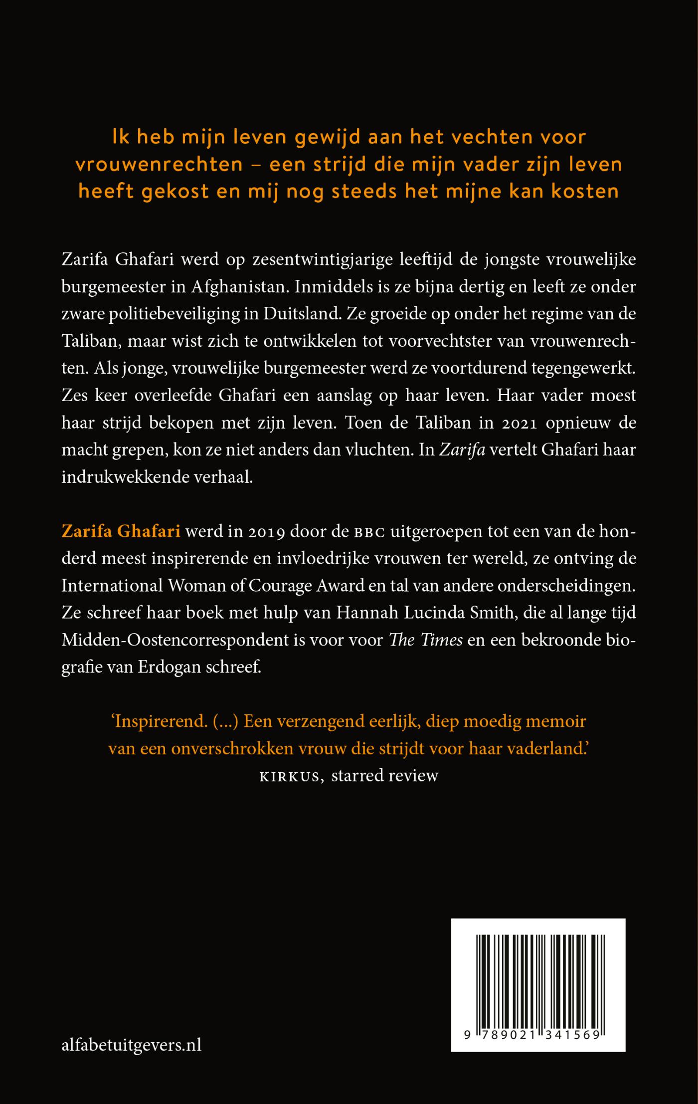 Achterkant van Zarifa