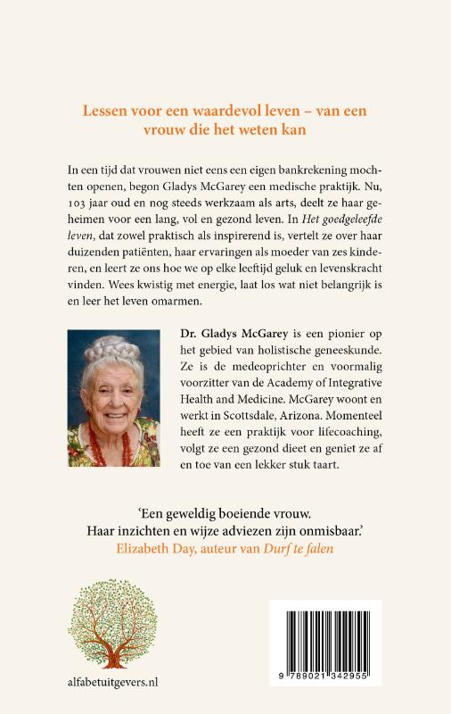 Achterkant van Het goedgeleefde leven