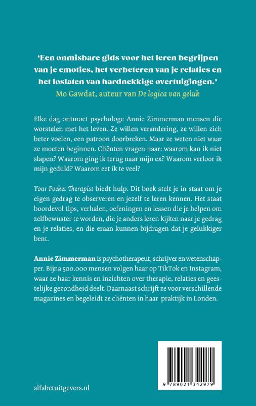 Achterkant van Your Pocket Therapist