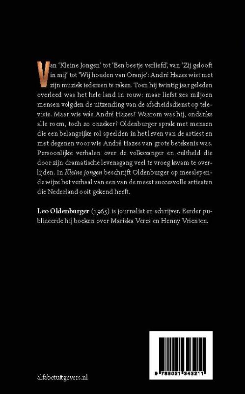 Achterkant van Kleine jongen