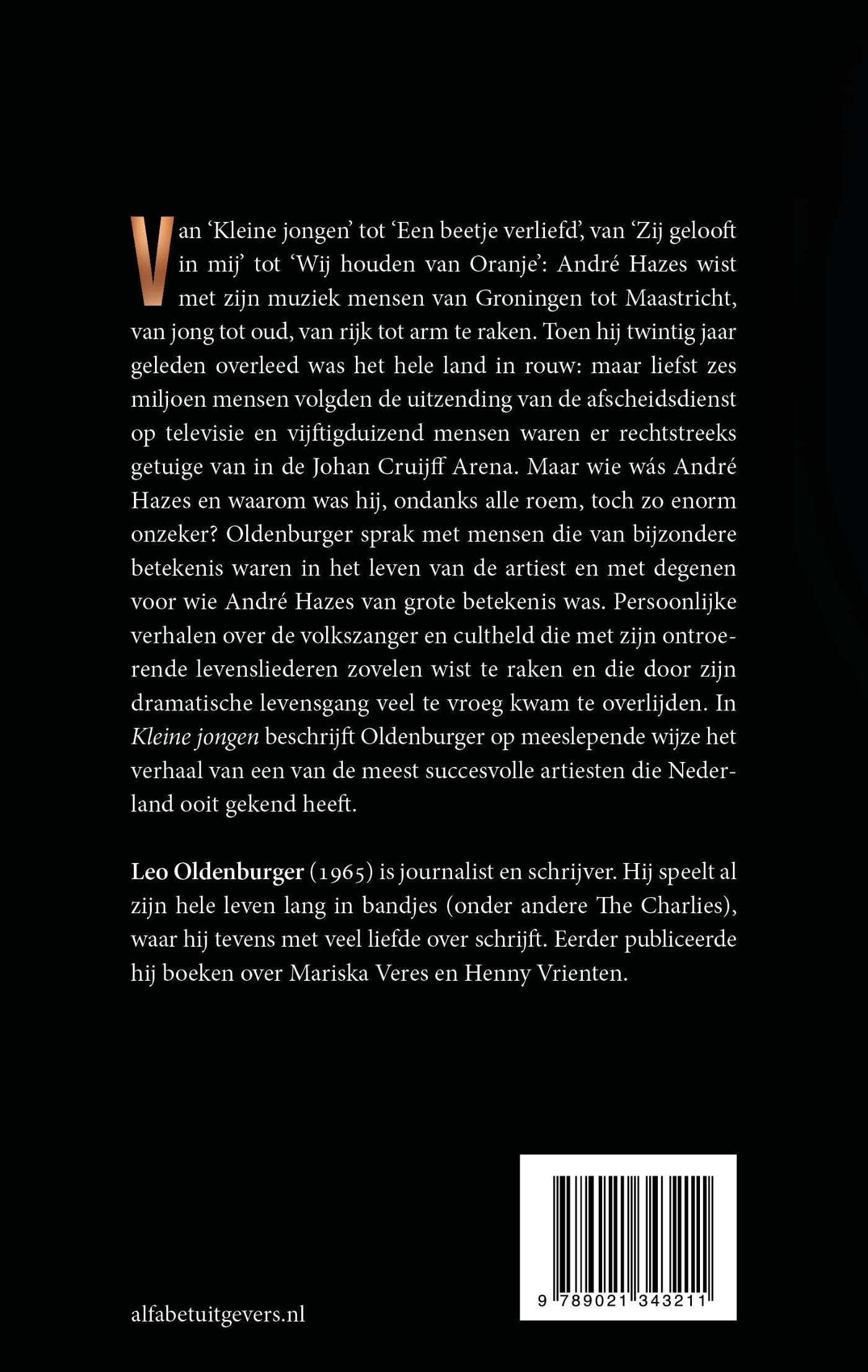 Achterkant van Kleine jongen