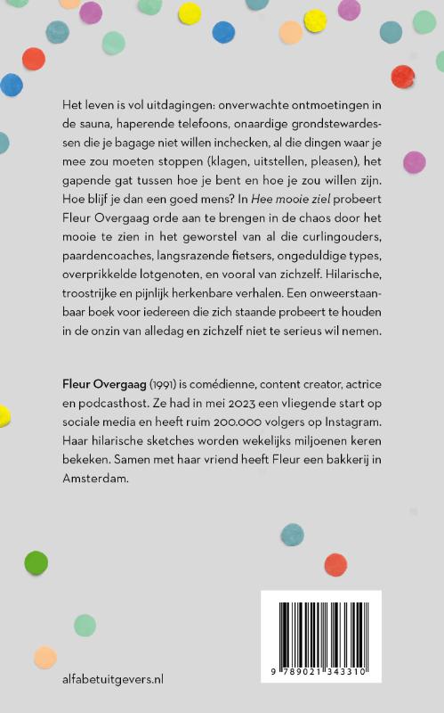 Achterkant van Hee mooie ziel