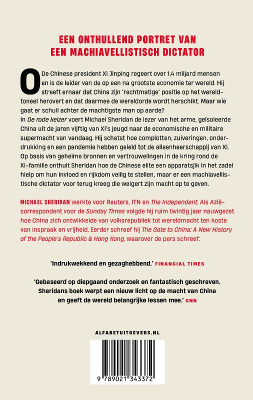 Achterkant van De rode keizer