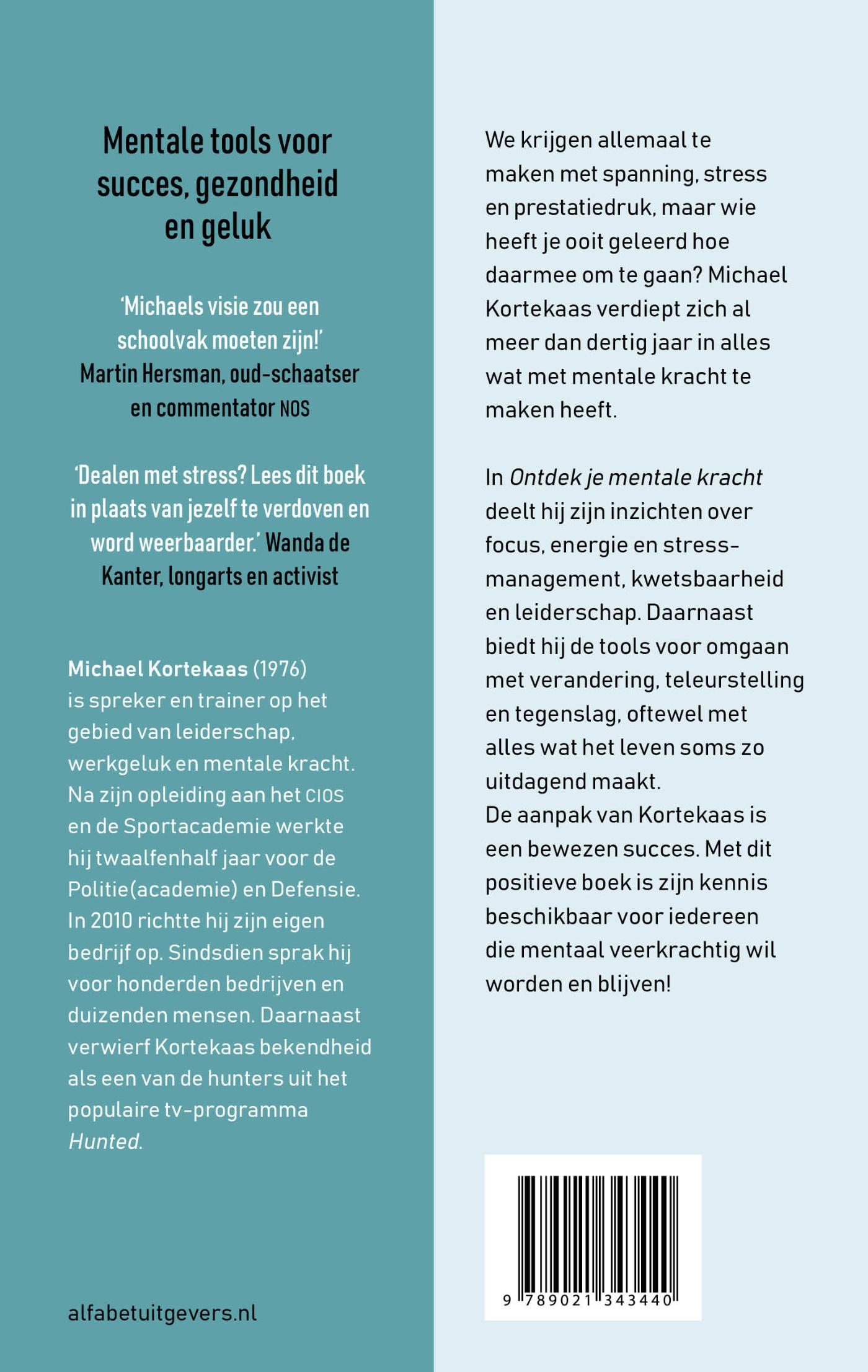 Achterkant van Ontdek je mentale kracht