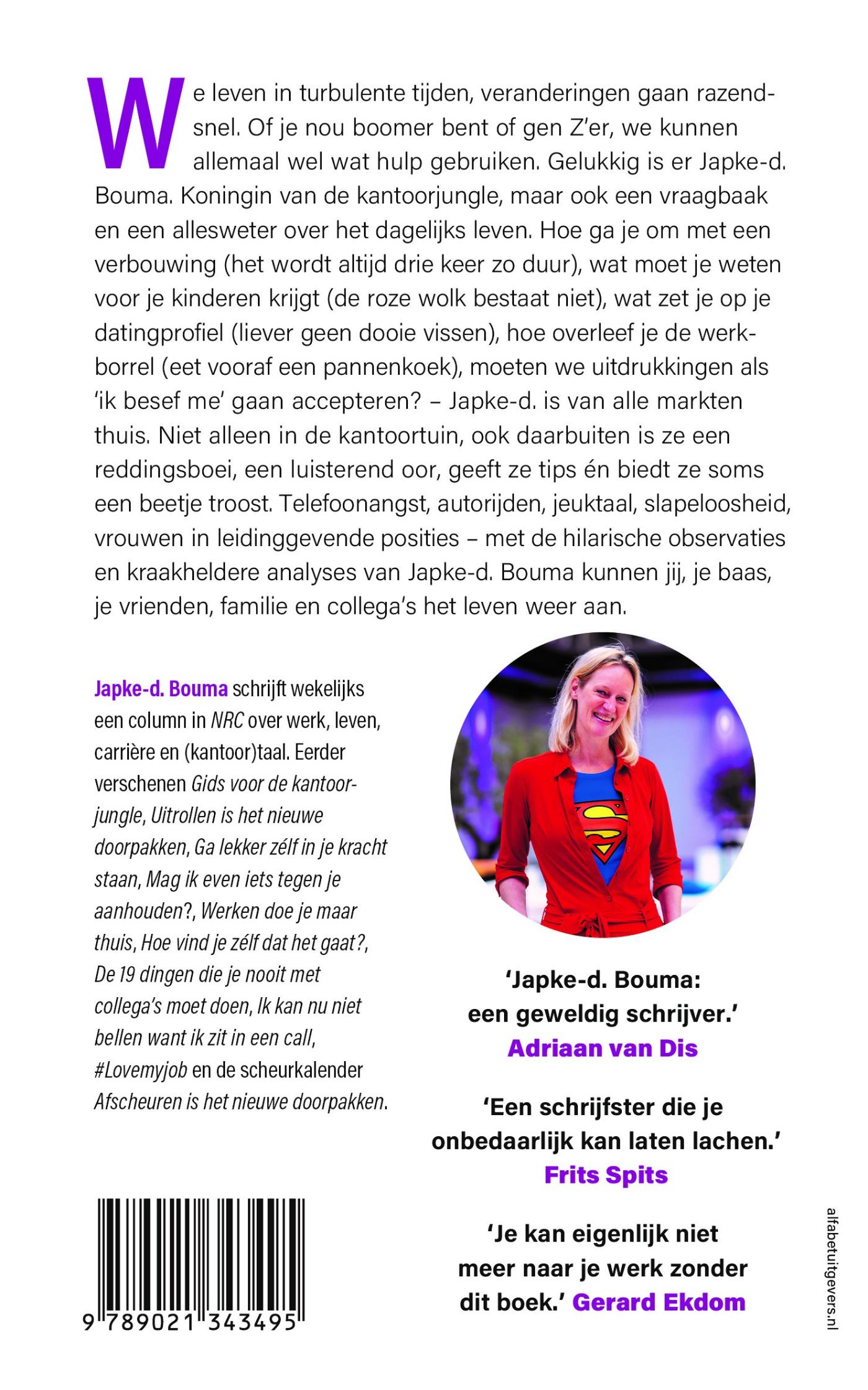 Achterkant van Wanneer ben je officieel een ouwe zak?