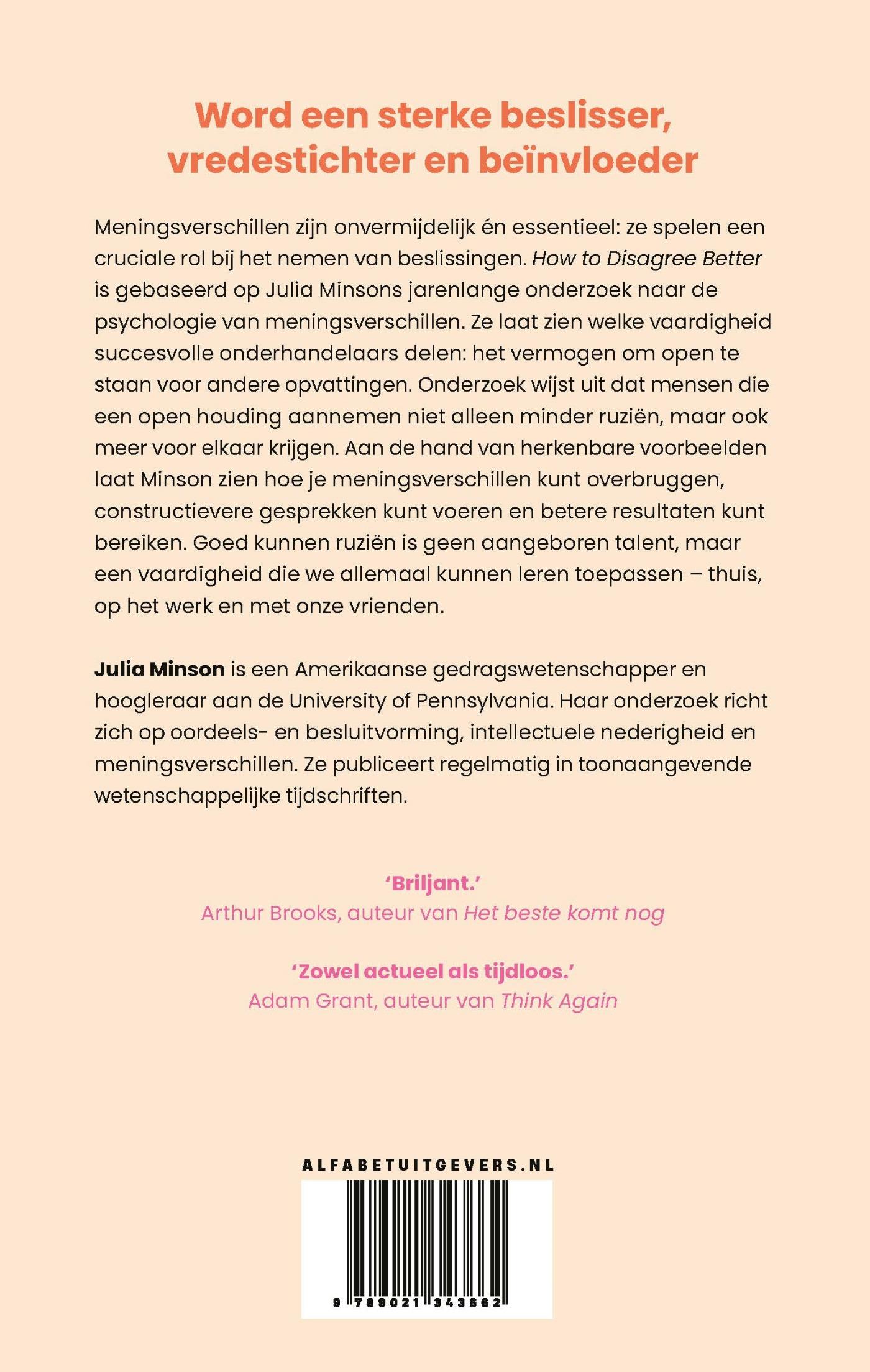 Achterkant van How to disagree better