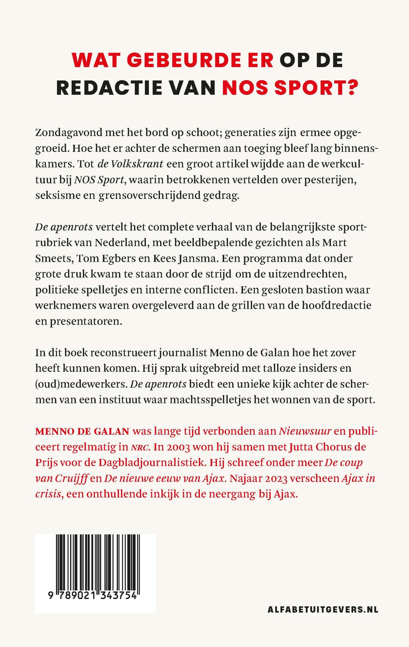 Achterkant van De apenrots