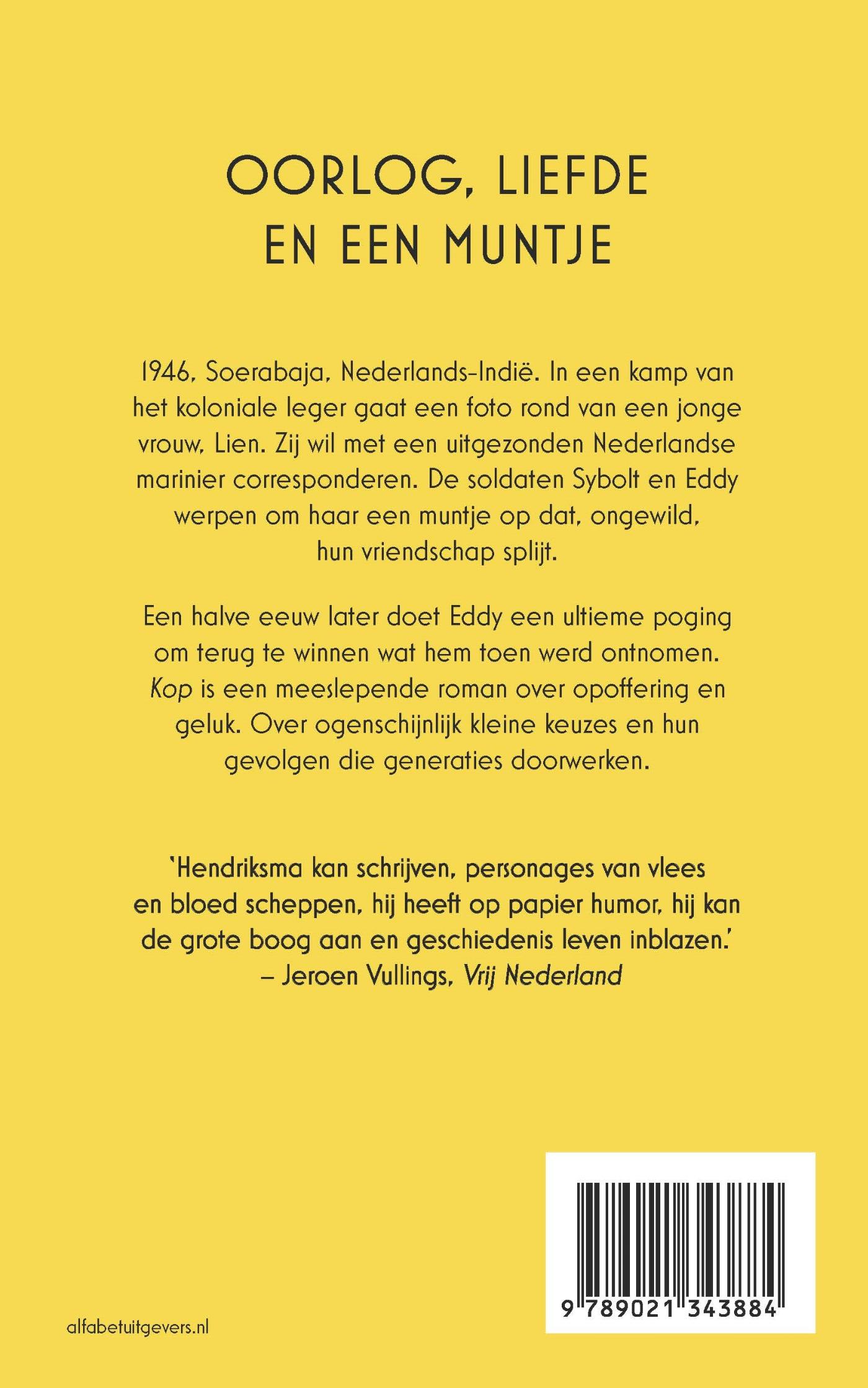 Achterkant van Kop