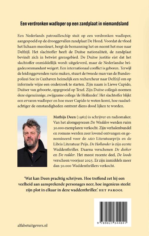 Achterkant van De Hollander