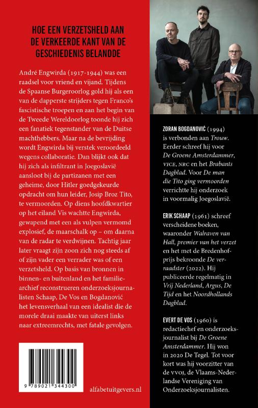Achterkant van De man die Tito ging vermoorden