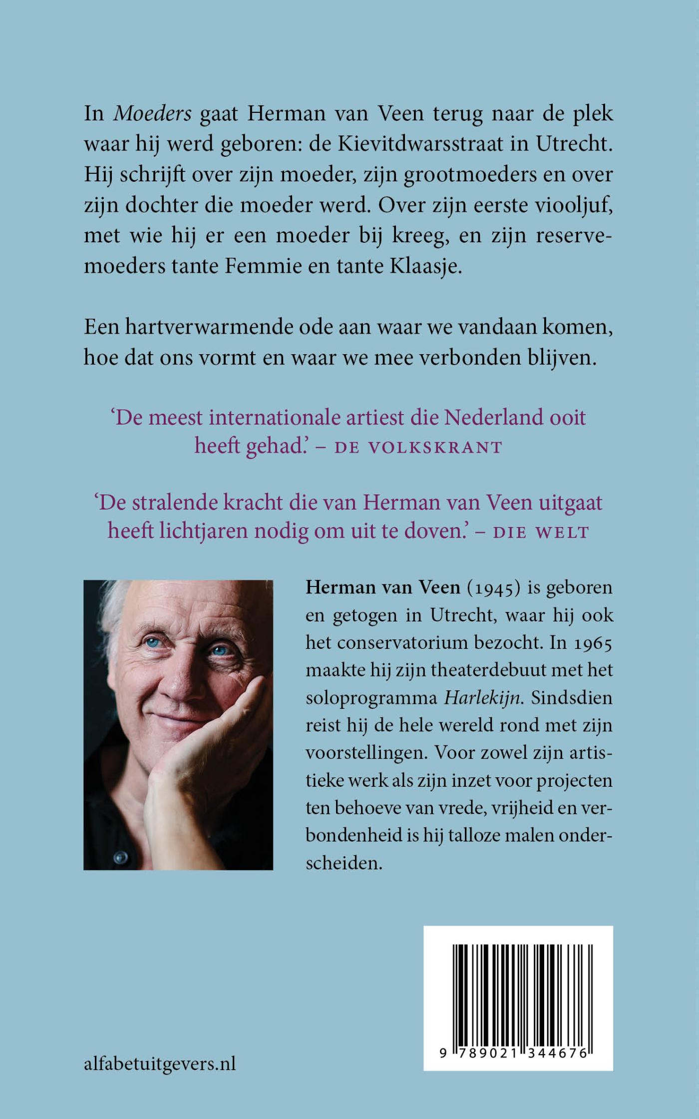 Achterkant van Moeders