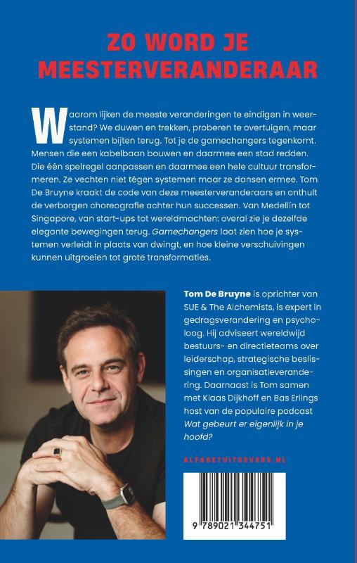 Achterkant van Gamechangers
