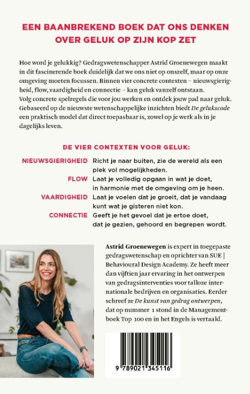 Achterkant van De gelukscode