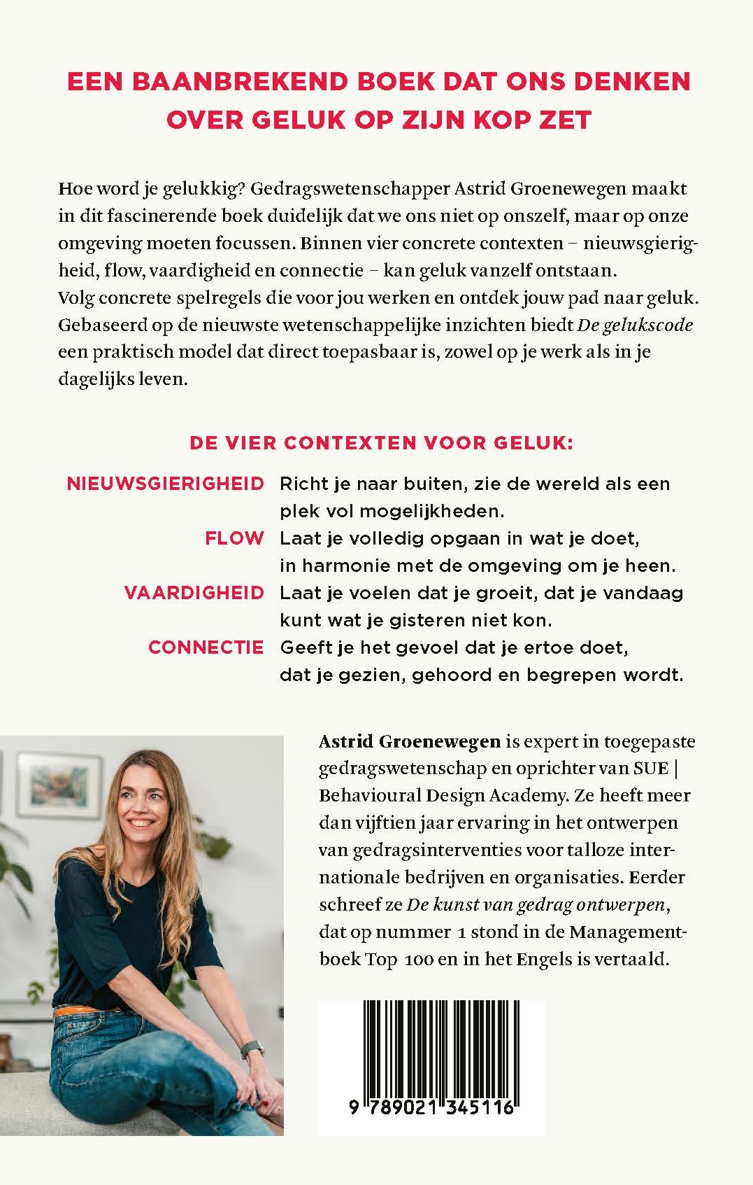 Achterkant van De gelukscode