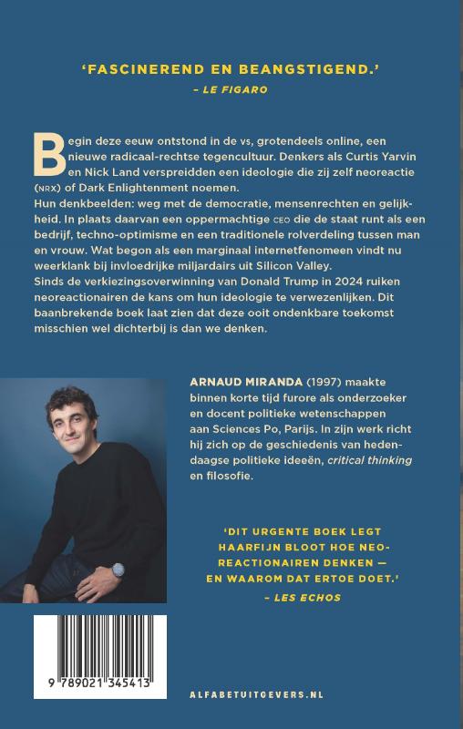 Achterkant van Dark Enlightenment