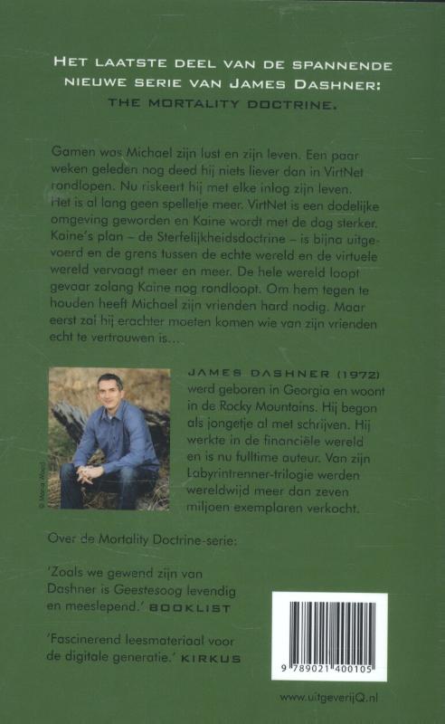 Achterkant van Survivalgame