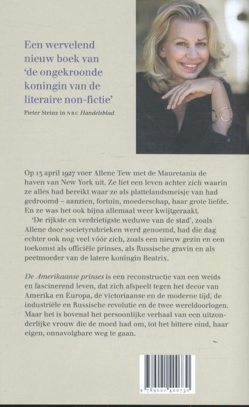 Achterkant van De Amerikaanse prinses