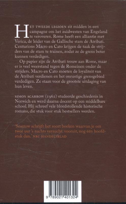 Achterkant van De adelaar en de wolven