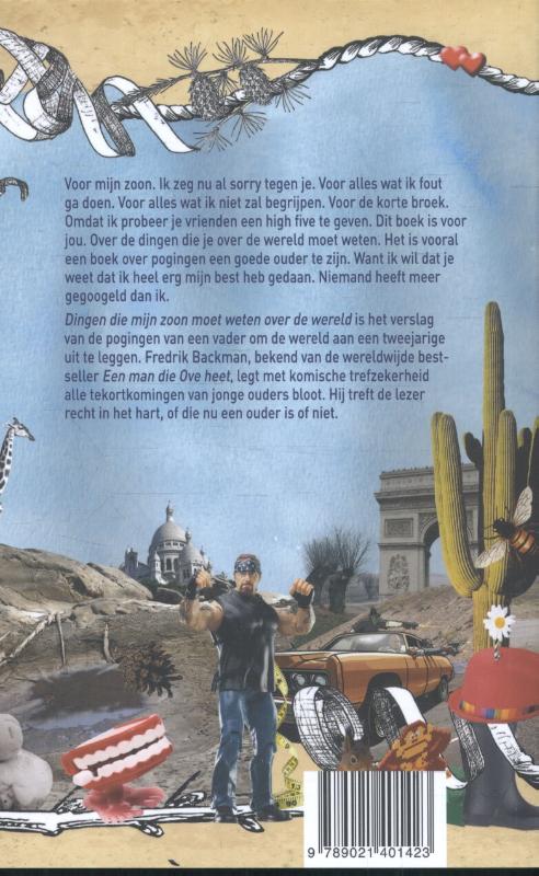 Achterkant van Dingen die mijn zoon moet weten over de wereld