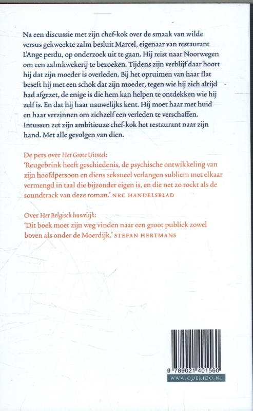 Achterkant van Het huis van de zalmen