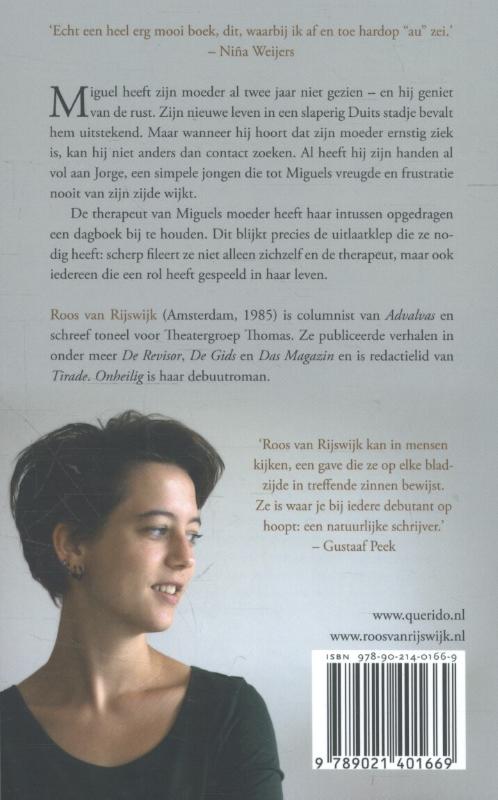 Achterkant van Onheilig