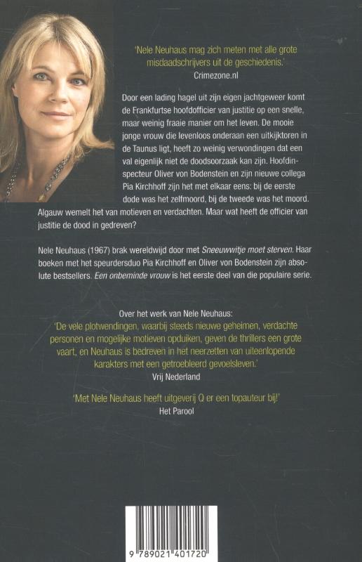 Achterkant van Een onbeminde vrouw